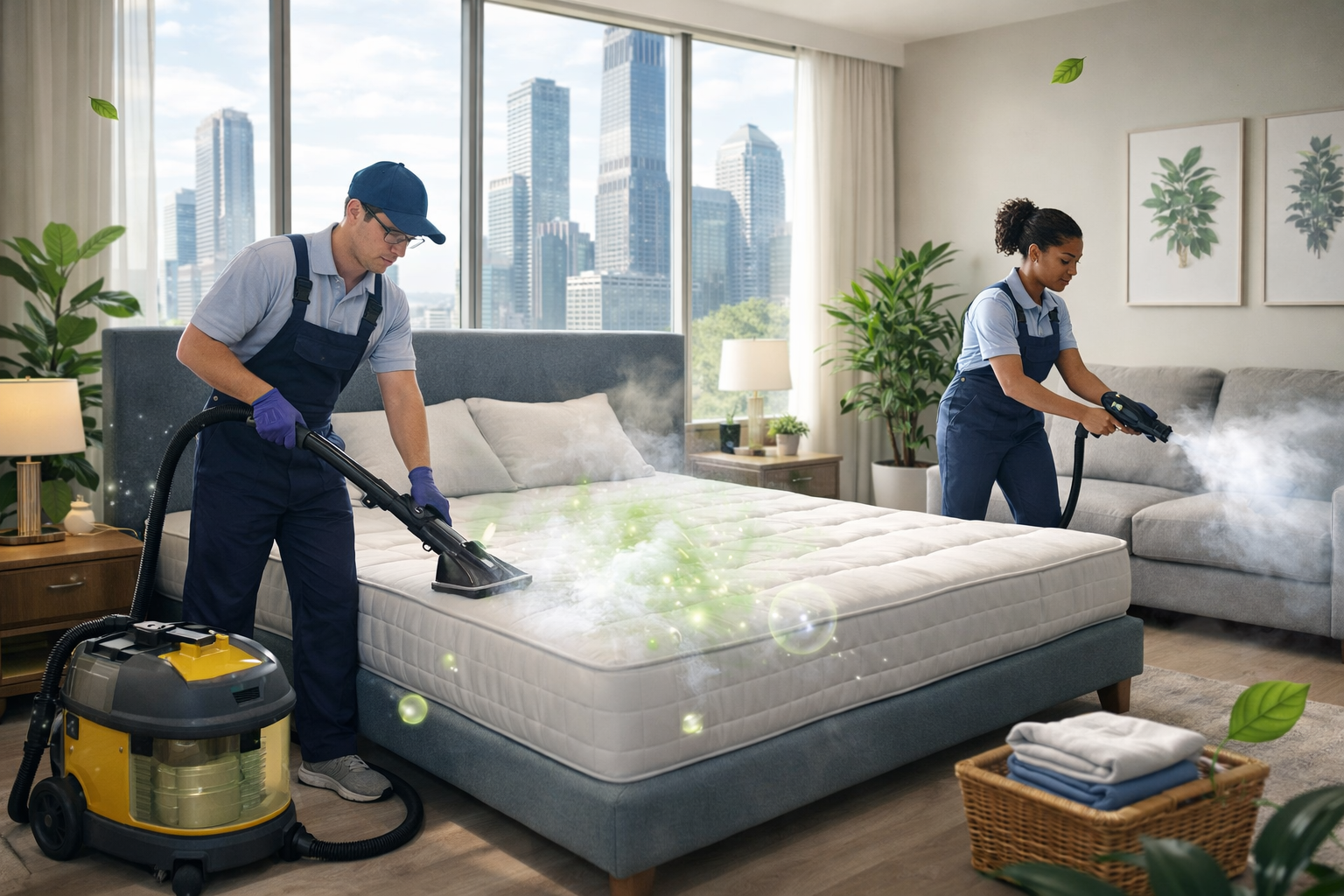 Mattress & Fabric Sanitization Hudson Yards Improve Air Quality and Sleep Better
